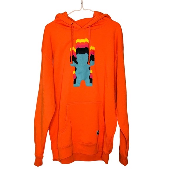 Grizzly‎ Prism OG Bear Hoodie in Orange - Picture 2 of 7